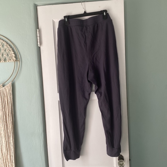Fabletics Charcoal Grey Sweatpant Joggers - Picture 3 of 5